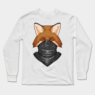 Fox as Bandit with Kerchief Long Sleeve T-Shirt